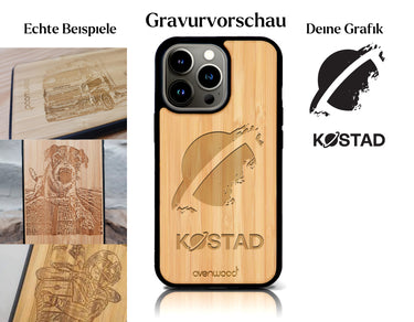 INDIVIDUEL iPhone 15 Pro bambou plastique
